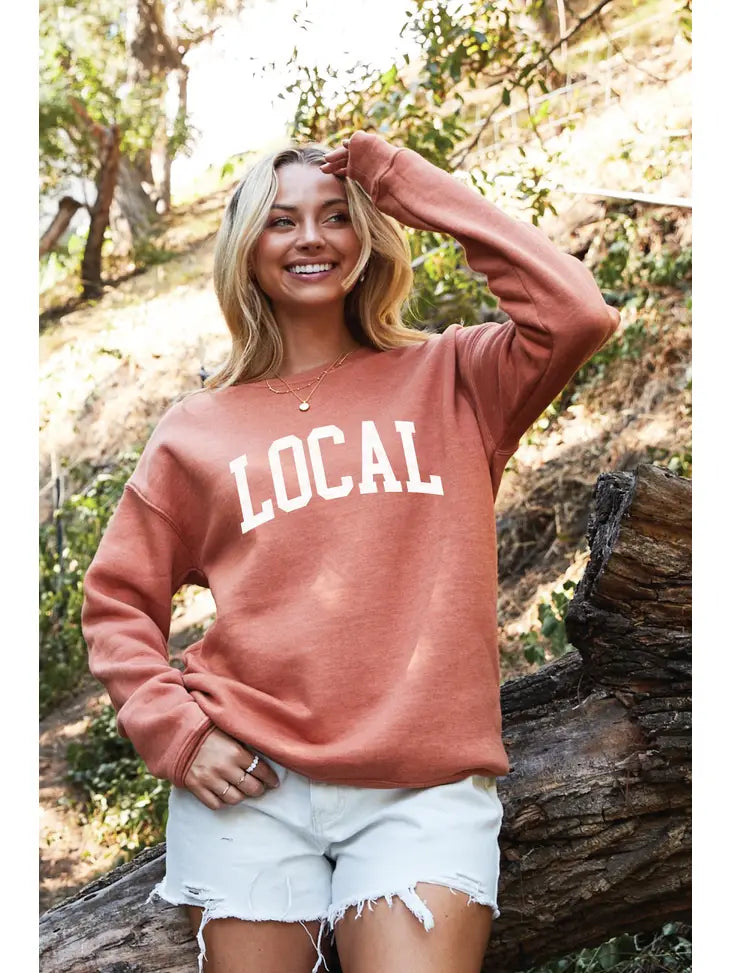 Pumpkin Local Sweatshirt