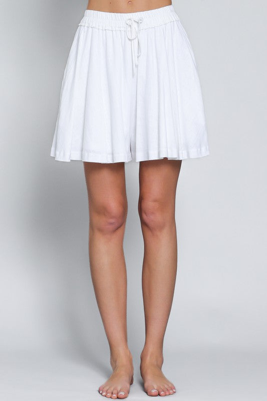 High Waisted Strap Shorts