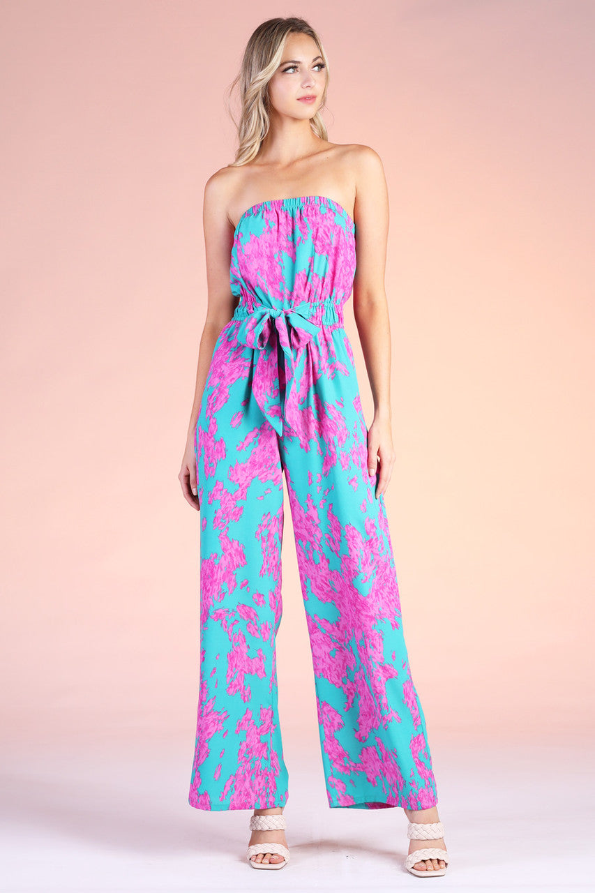 Magnolia Strapless Jumpsuit