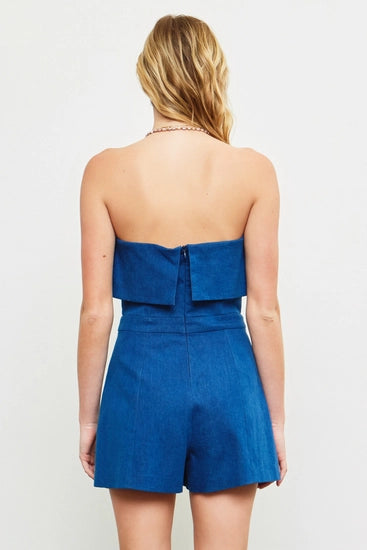 DK Denim Tube Romper