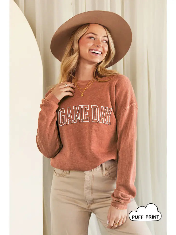 Game Day Autumn Leaf Sweatshirt